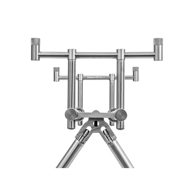 Delphin RPX Stalk Silver - Rodpod für 2 Ruten