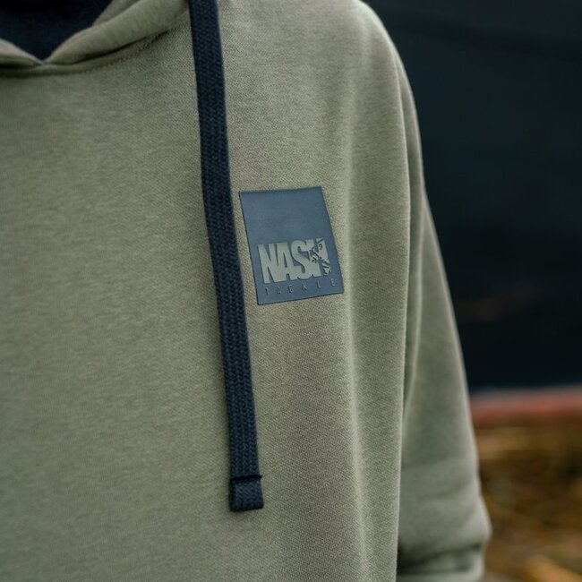 Nash Make It Happen - Grüner Kapuzenpulli - Box Logo - SIZE M / X-L