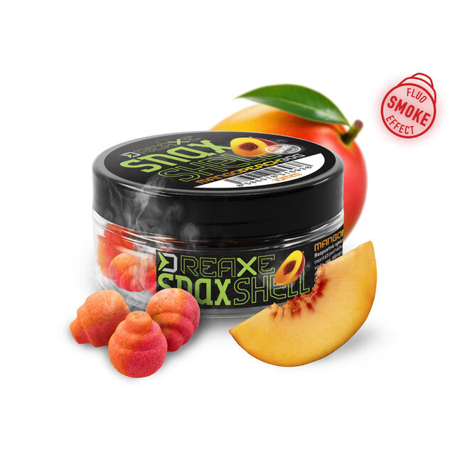 Delphin D Snax - Mango & Pfirsich - Muschelform - Raucheffekt - Wafters