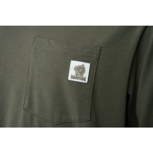 Nash Make it Happen - Carp Logo - Langarm T-Shirt - Grün