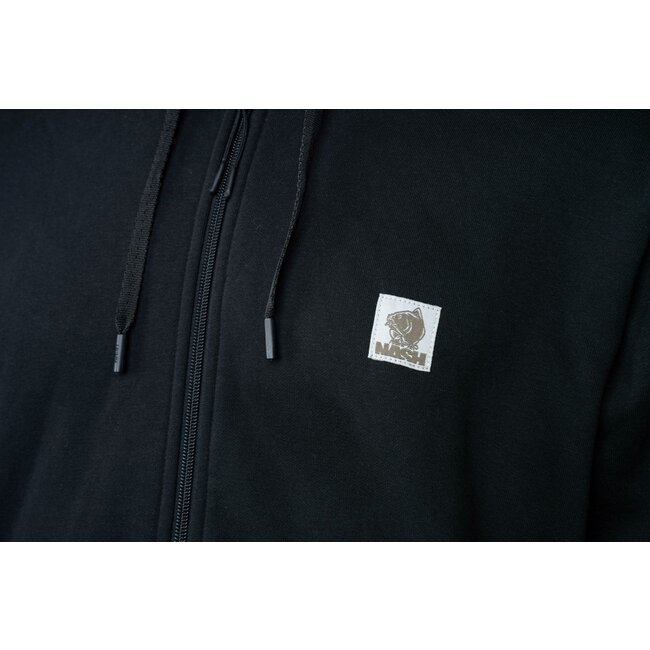 Nash Make it Happen - Badge Zipped Hoody - Schwarz