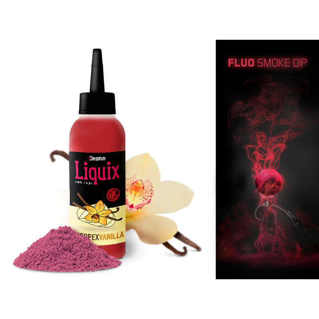 Delphin D Snax LiquiX - Scopex Vanilla - Fluo Dip - PVA Safe - Sweet