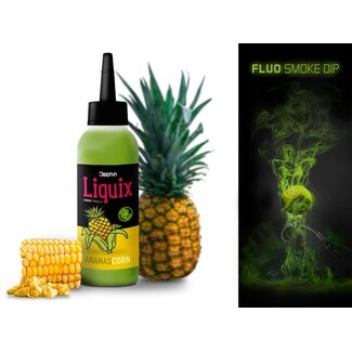 Delphin D Snax LiquiX - Corn & Pineapple - Fluo Dip - PVA Safe - Sweet-Fresh