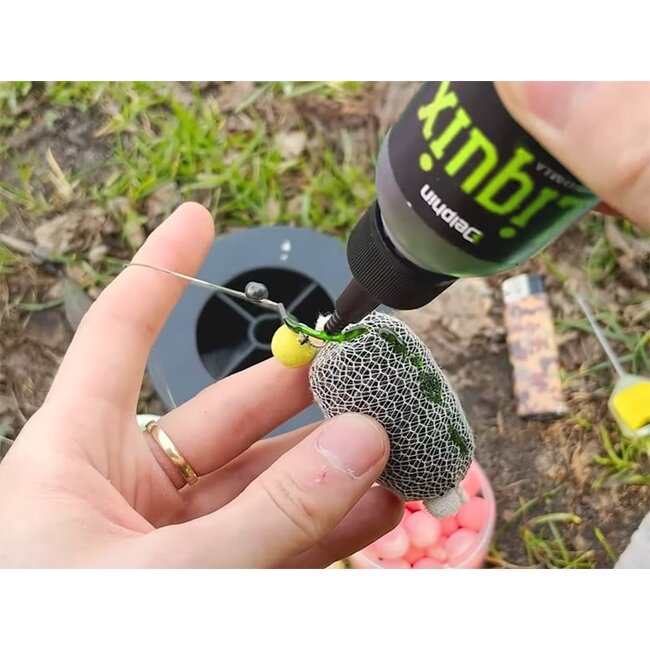 Delphin D Snax LiquiX - Muscheln & Gewürze - Fluo Dip - PVA Safe - Spicy