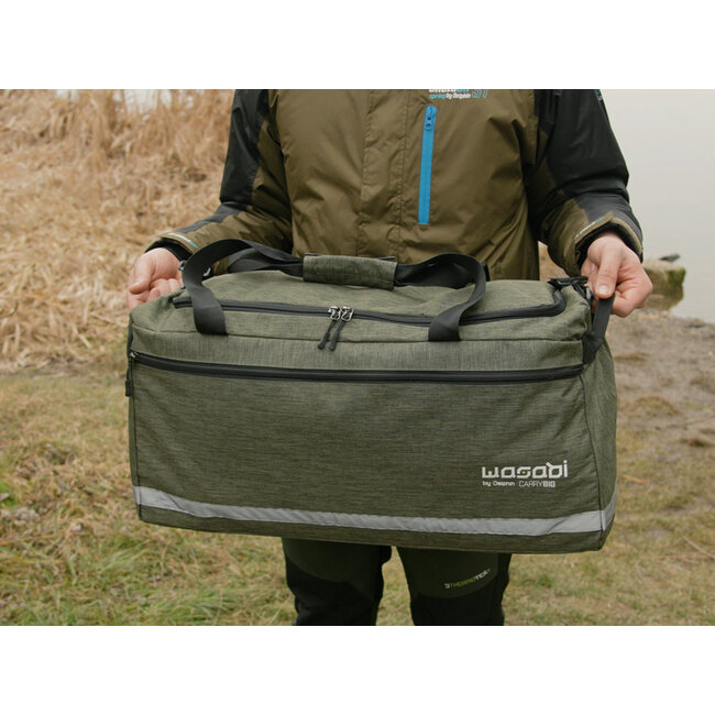 Delphin Wasabi Carry-All - XXL - 44L - Grüne Angeltasche