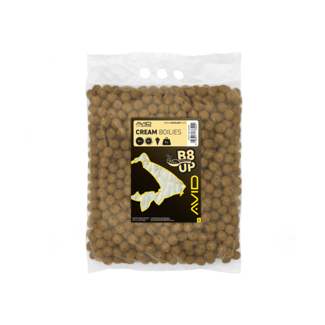 Avid Carp B8-Up - Creme - 5KG - 20mm - Scopex - Futterboilies