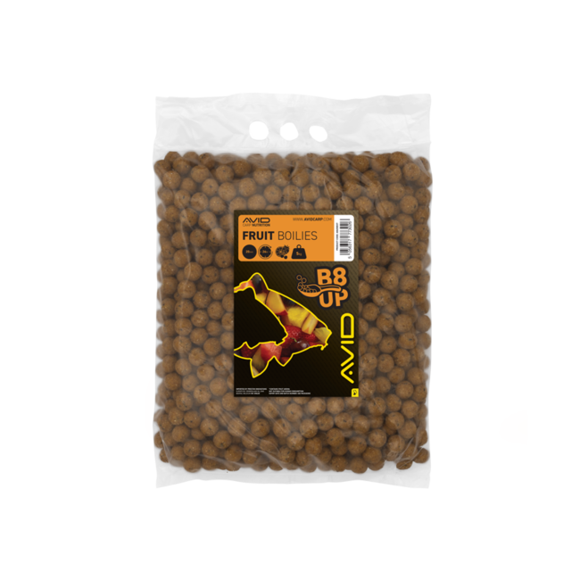 Avid Carp B8-Up - Fruit - 5KG - 20MM - Futterboilies - Süßes Fruchtprofil