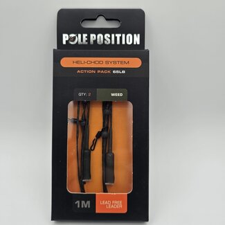 Pole Position Heli chod system - Lead free leaders - 1M