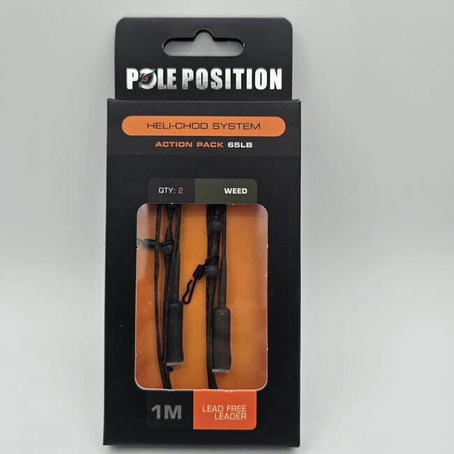 Pole Position Heli chod system - Lead free leaders - 1M
