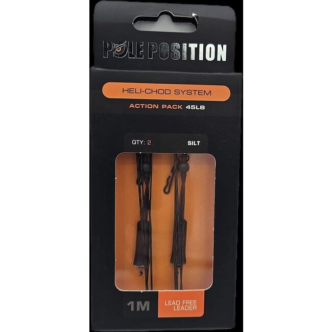 Pole Position Heli chod system - Lead free leaders - 1M