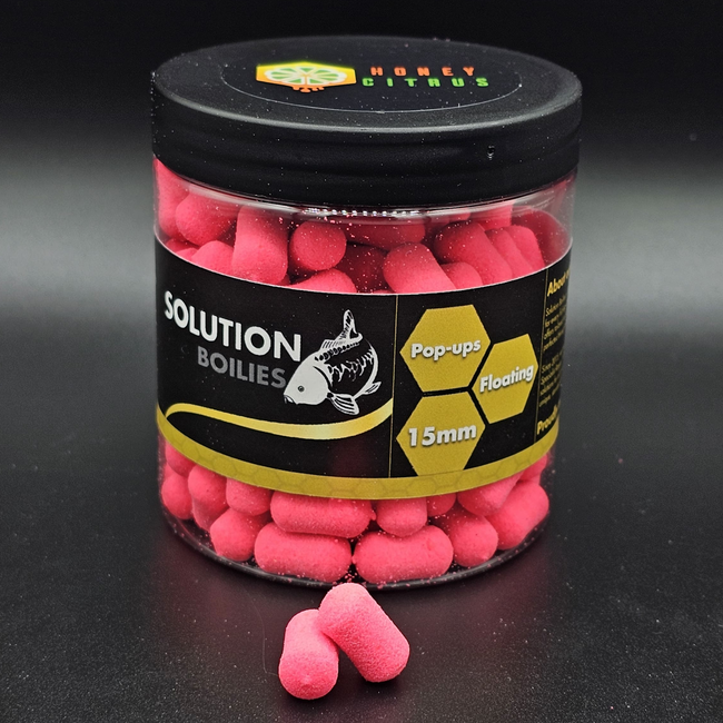 CC Solution Boilies Honey Citrus Pink Dumbell Pop-ups