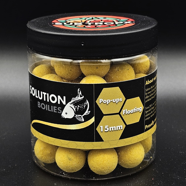 CC Solution Boilies Fachsortiment - Sub TropX - FS pop ups - 15mm