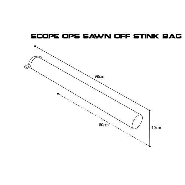 Nash Scope OPS - Stink Bag - WaterdicaScope OPS - Stink Bag - Sawn Off - Waterproof - Roll Top - Copy