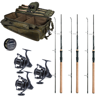 Sonik Xtractor+ 'The Backpack' set-up - 6FT - 3LB - Karpfenruten-Set