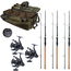 Sonik Xtractor+ 'The Backpack' set-up - 6FT - 3LB - Karpfenruten-Set