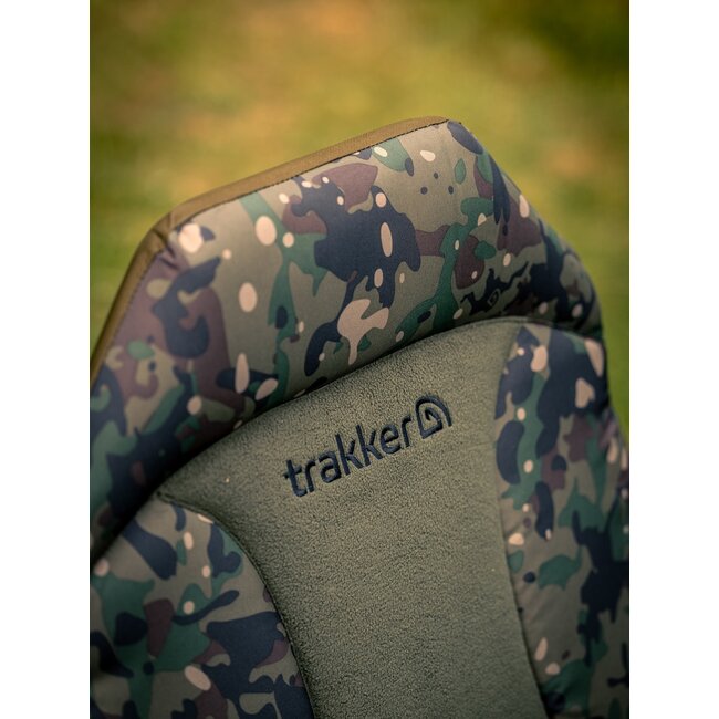 Trakker RLX - Sessel - Verstellbar - Camo Design - Karpfenstuhl