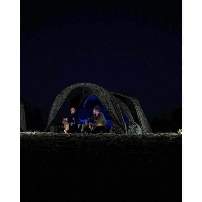 Trakker Tempest RS 150 - Sozialkappe - Camo - Aquatexx™ - Vorzeltverlängerung