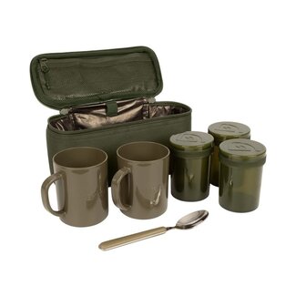 Trakker NXG – Brew Kit – mit Bechern und Glug Pots – Kaffee- und Tees