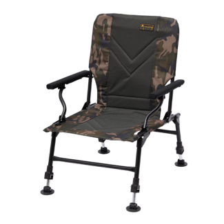 Prologic Avenger Relax Camo Stuhl mit Armlehnen und Bezügen
