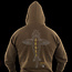 Vass Carp Rising – Hoodie – Khaki-Grün – Innenseite aus Fleece – Kleidung