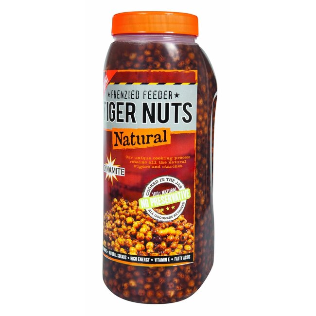 Dynamite Baits Frenzied Mini Tiger Nuts – 2,5 l – Mini-Tigernüsse – Fertig zum Verzehr