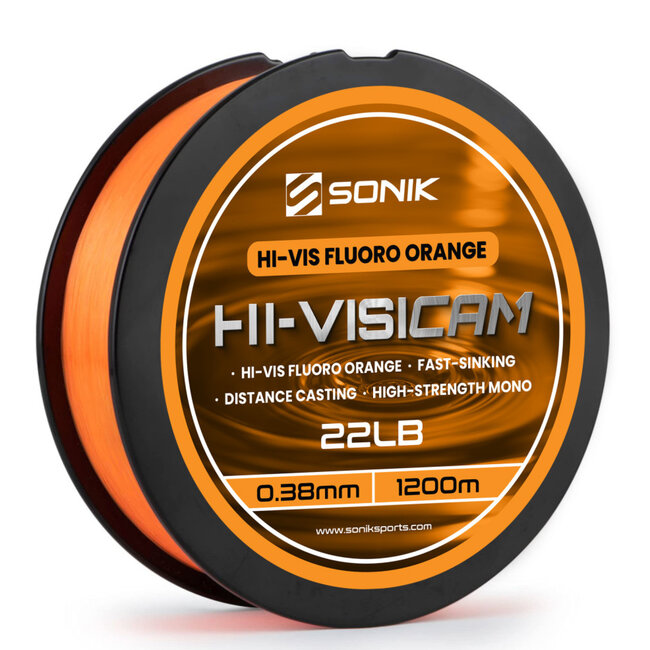 Sonik HI-Visicam Fluoro Orange – Karpfen schnur