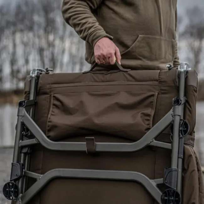 Solar SP C-Tech Memory Foam Bedchair Wide MK2