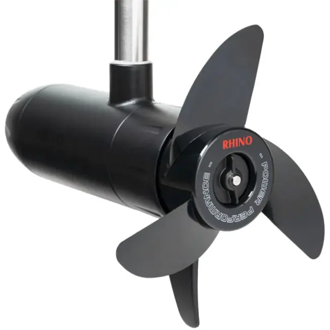 Rhino Motors Rhino – VX 65 V2 – Elektromotor für Außenbordboote – 65 lbs – Flüstermotor