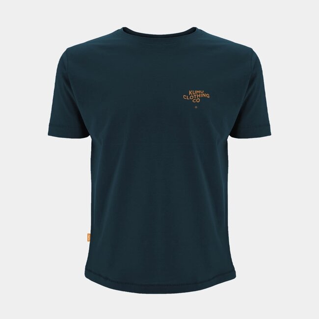 Kumu Ripples Tee – Deep Blue – Keyline Design – T-Shirt