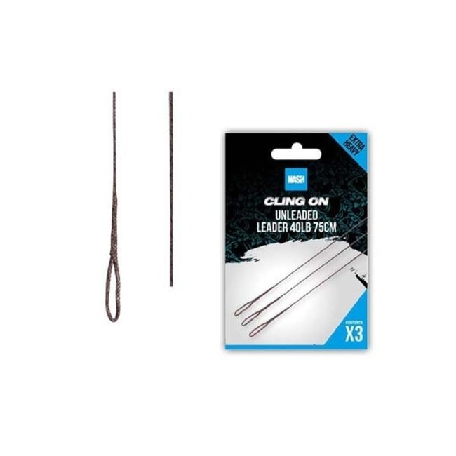 Nash Bleifreies Blei Clip Vorfach | 75cm