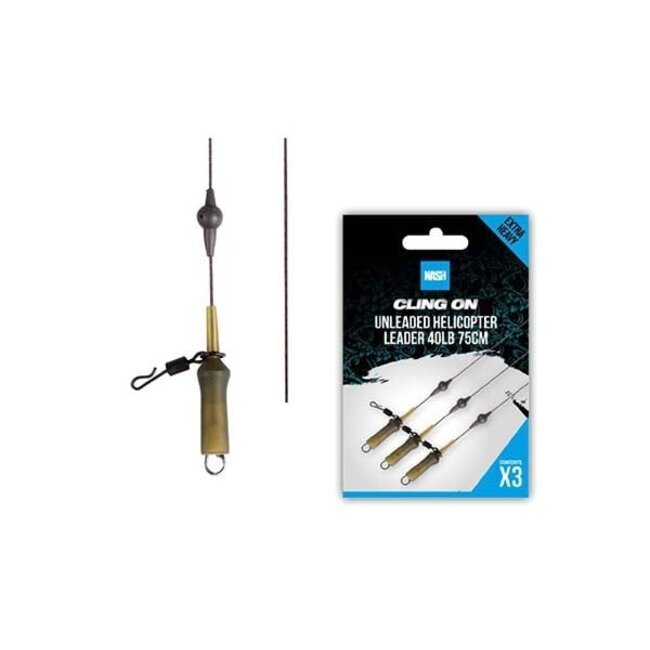 Nash Bleifreies Blei Clip Vorfach | 75cm