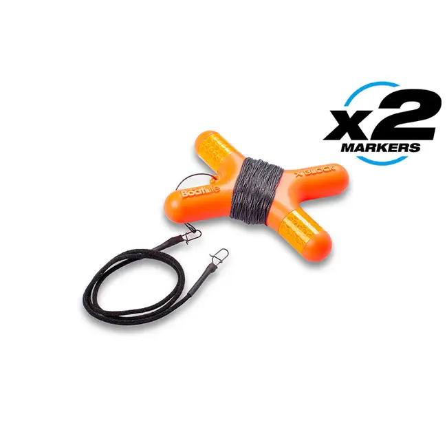 Nash Boat Life X Block Marker – Selbstjustierend – Reflektierend – Markierungsboje