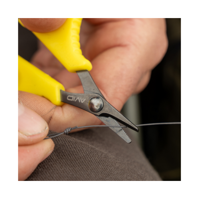 Avid Carp Re-Rig Compact Braid Scissors – Ultra Compact – Schere für geflochtene Schnüre