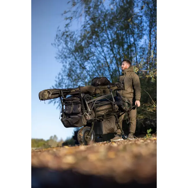 Carp Porter Roamer – Grün – Verstellbar – Transportwagen für Karpfenangler