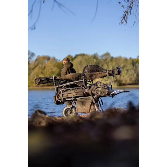 Carp Porter Roamer – Grün – Verstellbar – Transportwagen für Karpfenangler