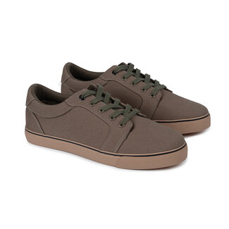 FOX Khaki Canvas Shoe – Niedriger Sneaker – Bequem & Langlebig – Freizeitschuh