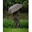 FOX EXP Brolly – Kompakt – Camo-Design – Windbeständiges Regenschirmsystem