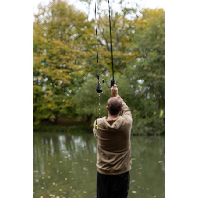 FOX fox – Edges Heli Lead Dumpy – Kompakt – Camouflage-Blei