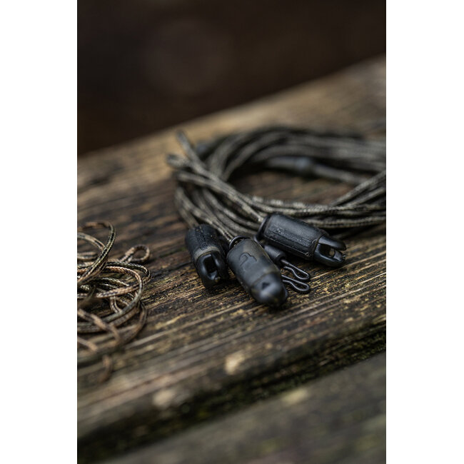 FOX Edges Naturals Heli-Clip Rigs – 75 cm – Heli Leaders