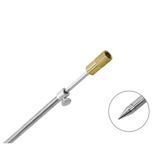 Delphin Telescopische Bank stick - Staal