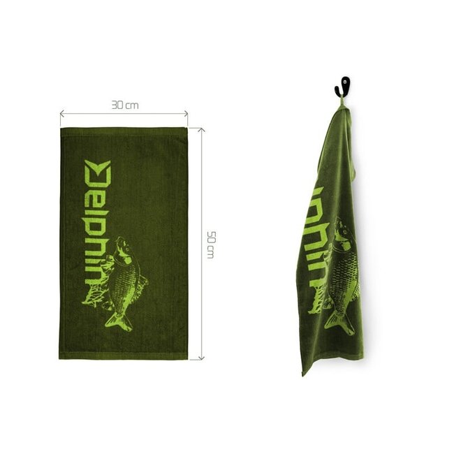 Delphin Carper Handtuch – 50 x 30 cm