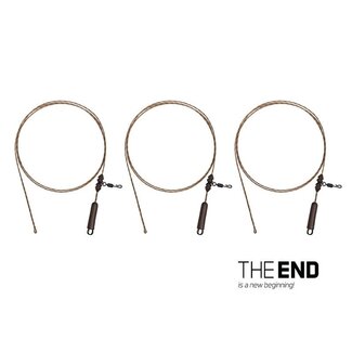 Delphin The End – Leadcore heli – 80 cm – 3 Stück