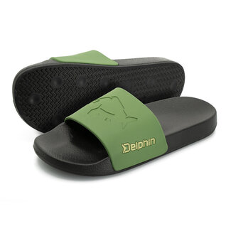 Delphin Slide Sanders – Carp Outline – Flip-Flops