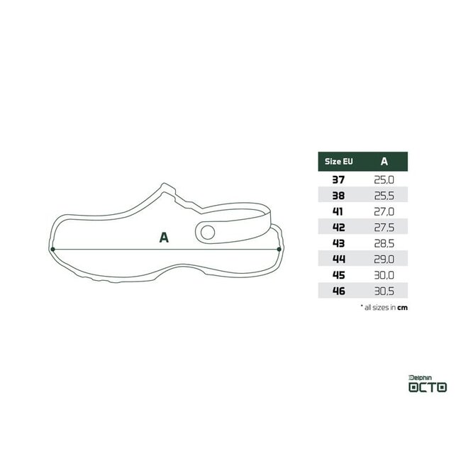 Delphin Octo Clogs – Grün