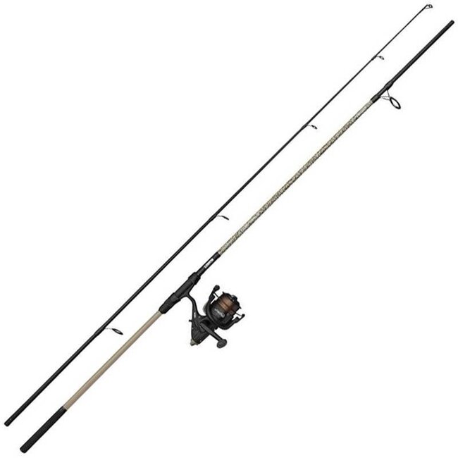 Mitchell Catch Pro II Carp Combo - 12ft Karper hengel + molen met lijn