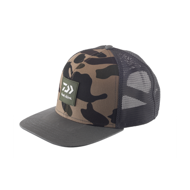 Daiwa D-Vec Cap Wild-Camo / Grey - Pet