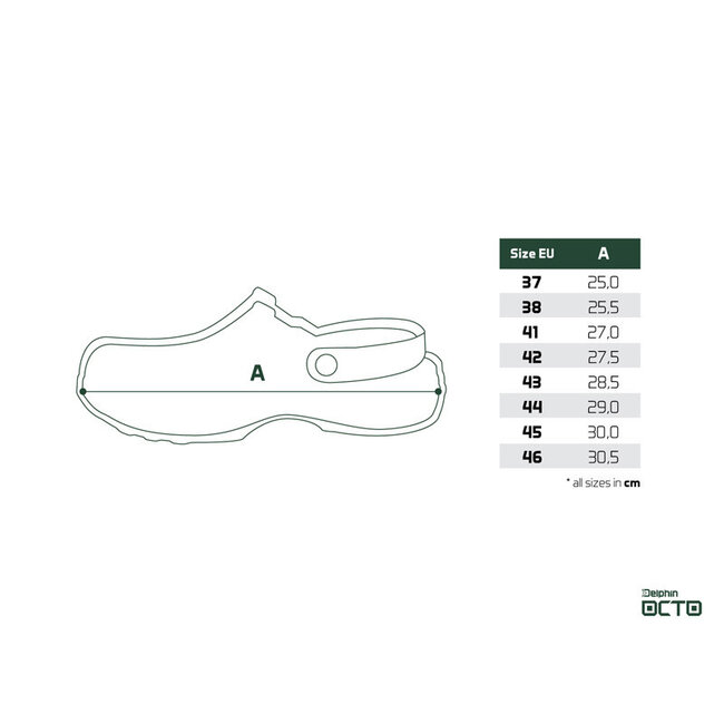 Delphin Octo Clogs – Grün