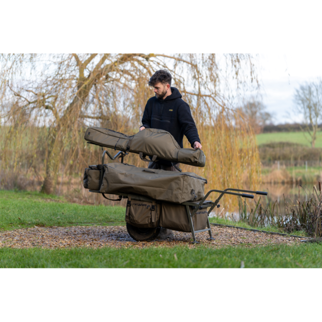 Avid Carp Edelstahl – 10FT – Einziehbare 2-Stangen-Tasche