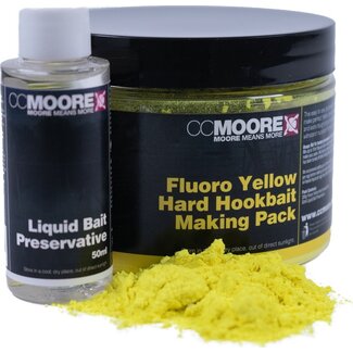 CC Moore Fluoro Yellow Hard Hookbait Making Pack – 200 g