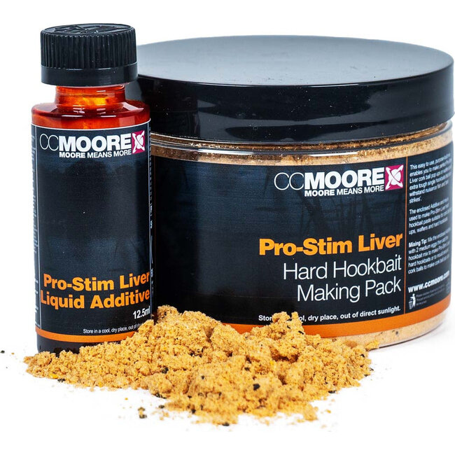 CC Moore Pro-Stim Liver Hard Hookbait Making Pack – 250 g
